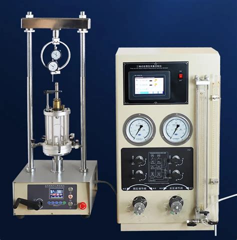 triaxial permeability testing equipment|triaxial shear testing equipment.